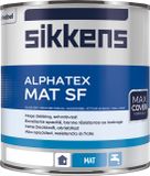 Sikkens Alphatex SF 1 liter Wit Grondverf Mat Hout RAL 9010
