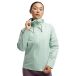 Siroko Dames fietsen waterdichte jas bikepacking grace light green groen