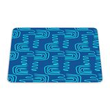 Bonamaison Muismat, rechthoekig, digitaal bedrukt, antislip onderkant, voor kantoor en thuis, afmetingen: 22 x 18 cm