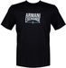 Armani Exchange T-shirt met korte mouwen voor heren, 2XL, katoen, regular fit, casual, marineblauw