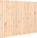 vidaXL Wandhoofdbord 146,5x3x110 cm massief grenenhout