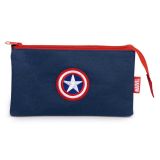 Arditex Captain America Triple 21x11x3.5 cm trousse