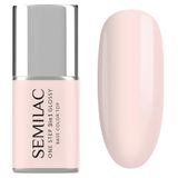 Semilac UV-nagellak 3-in-1 One Step Glossy S254 Rose Beige 7 ml