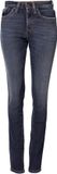 ROKKER RT Mid Waist Slim Blauw - Broek