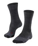 FALKE TK2 Wandelsokken anti blaren, medium padding merinowol sportsokken dames grijs - Maat 43-44