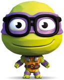 Merkloos Cicaboom Elastikorps Heropop, TMNT, Groen