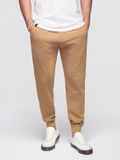 OMBRE Broek - Regular Fit - Katoen - Effen Koffie XL
