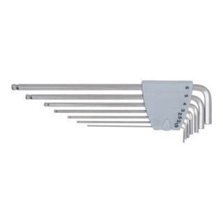 KS Tools RVS inbussleutelset XL - 7-delig