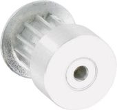Reely Aluminium Tandriemschijf 20 mm 20 tanden 4 mm boordiameter