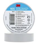 3M 165WH1E Isolatietape Wit 10 m x 15 mm