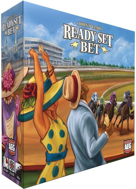 Ready Set Bet - Board Game - Engelstalige Versie - Alderac Entertainment Group - Strategisch spel - 14+