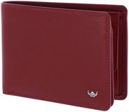 Golden Head Leren portemonnee Polo RFID Protect Scheintasche 1154 Rot donkerrood