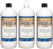 Claudius Cosmetics B.V. Hamam Shampoo 1 liter met witte pomp - set van 3 stuks