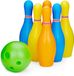 Eddy Toys Bowlingset Speelgoed - Speelset - Kegelspel - 8 Stuks