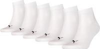 Puma - Unisex Sokken in kwartlengte - 6 Pack - Maat 39-42