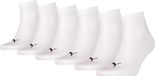 Puma - Unisex Sokken in kwartlengte - 6 Pack - Maat 39-42