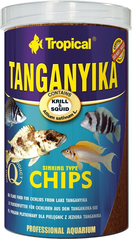 Tropical Tanganyika Chips zinkend 520G/1000ML