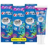 Crest Advanced Kid's Fluoride Toothpaste - Bubblegum Flavor - 3x119g
