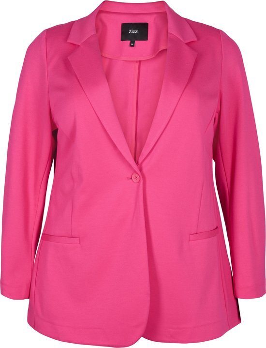 ZIZZI JMADDIE LS BLAZER Dames Jas - Pink - Maat 46