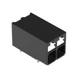 WAGO 2086-1202/300-000 Borne de circuit imprimé 1.50 mm² Nombre de pôles 2 Noir 1 pièce(s)