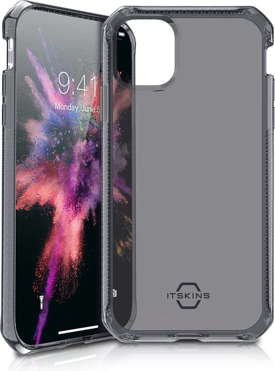 ITskins Spectrum cover voor Apple iPhone 11 - Zwart