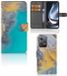B2Ctelecom OnePlus Nord CE 2 Lite Bookcase Marble Blue Gold
