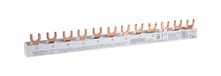 3-fasen vorkrail, L-uitvoering, gesloten 4 x 3 polen, 216 mm lang, modulebreedte: 17,80 mm