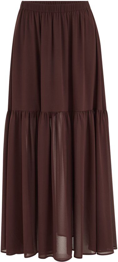 WE Fashion Dames regular fit maxi rok