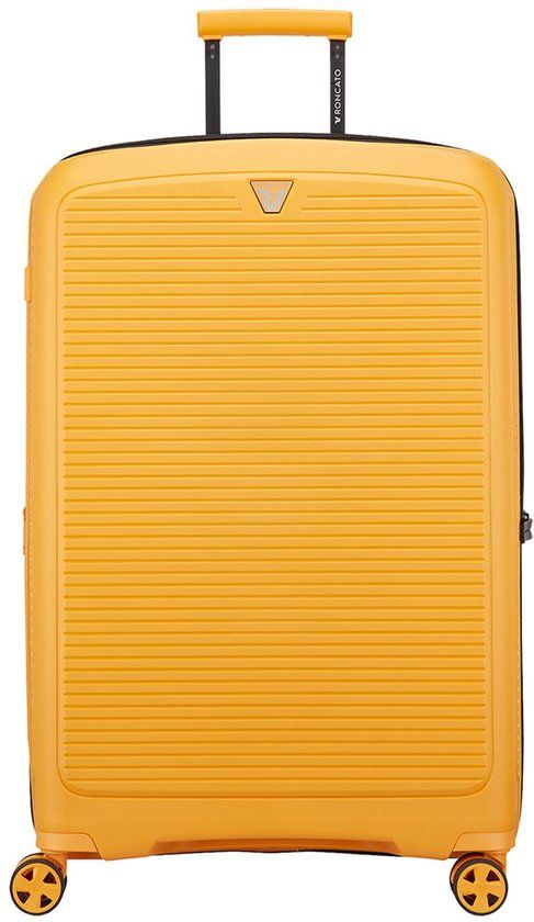 Roncato Arcade Spinner 78 cm - Uitbreidbaar 114/133 liter - 78x50x30/35 cm - geel