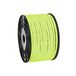 Flexzilla Pro HFZ14250YW Air Slang, Bulk Plastic Reel, 1/4" x 200ft, Heavy Duty, Lightweight, Hybrid, ZillaGreen