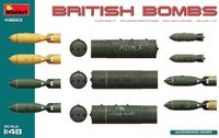 MiniArt Modelbouwpakket Diorama - 49023 Britse Bommen WWII - Diorama Plastic - 1:48 - Modelbouw