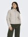 ONLY Onltahia Lw Quilted Jacket Otw Noos Dames Gewatteerde Jas XXL Pumice Stone