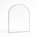 Jotul Vitre Jotul F400 - Verre Rectangle Cintré Pour Poêle À Bois - 474 X 289 / 155 Mm (l1 X H1 / H2) - 4 Mm Autonettoyant