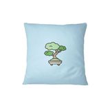 Bona Basics Decoratieve kussenhoes Lichtblauw 45x45 cm