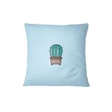 Bona Basics Decoratieve kussenhoes Lichtblauw 60x60 cm