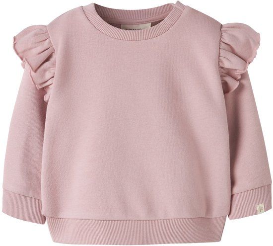 Lil' Atelier Baby Sweatshirt Lange mouwen Maat 80 Biologisch katoen Zephyr