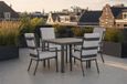 Lifestyle Garden Furniture Lecce/Young Dining Loungeset 4 personen Aluminium Grijs-antraciet