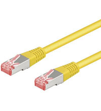 Wentronic CAT 6-2000 SSTP PIMF Yellow 20m