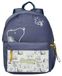 Snoopy sac à dos pour enfants, personnalisable, dessin animé, bleu.