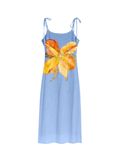 Desigual Jurk lichtblauw / geel / oranje