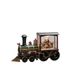 Konstsmide train de neige LED avec Père Noël et elfes