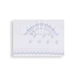 Beddengoedset Baby's Only Beddengoedset voor wiegen, wit en blauw
