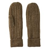 PIECES Dames PCJESLIN Wool Mittens NOOS BC Wollen wanten, Fossil, One Size