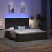 Maison Exclusive - Cadre de lit ottoman avec matelas, noir, 160x200 cm, velours