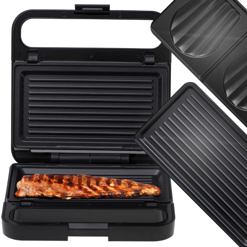 Adler AD 3070 2-in-1, 1400 W verwisselbare platen Sandwich- en contactgrill