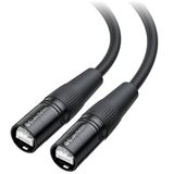 Cable Matters Afgeschermde Cat6 Ethernet-kabel compatibel met EtherCON RJ45-connectoren in zwart - 9,1 m voor professionele audio-, video- en netwerktoepassingen