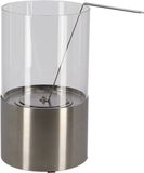 Bioethanol tafelhaard rond Inox