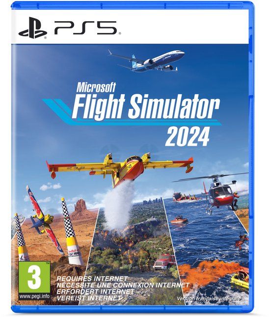 Microsoft Flight Simulator 2024 - PS5 - Standard edition - Blu-ray