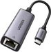 Ugreen - Externe Netwerkkaart RJ45 USB Type C Gigabit Ethernet 1000 Mbps Grijs (CM199)