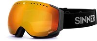 SINNER EMERALD Skibril - Unisex - Zwart - Maat One Size